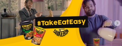 L'hashtag #TakeEatEasy e lo slogan "Meno sbattimenti, più sbacchettamenti" al centro della nuova campagna Saikebon
