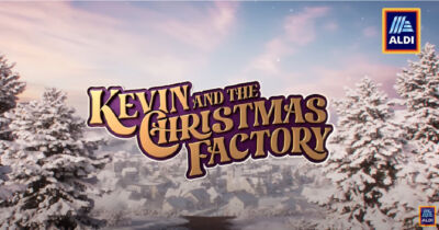 Uno spot natalizio parodia di "Willie Wonka e la fabbrica di cioccolato" per Aldi UK