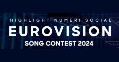 Eurovision Song Contest 2024: gli highlight dei numeri sui social secondo Comscore