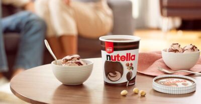È arrivato il Nutella Ice Cream per celebrare i 60 anni dell'iconico brand di crema spalmabile