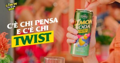 Lemonsoda Twist è la nuova bevanda Lemonsoda che aiuta a seguire il proprio istinto