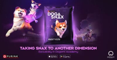 PURINA DOGASNAX: Purina entra nel mondo del gaming con uno snack per cani virtuali